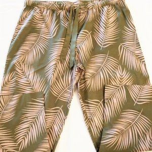 Pajama pants womens new size 2X 18W-20W cotton Bay Leaf Secret Treasures